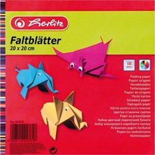Zdjęcie Herlitz Papier Kolorowy Do Origami - 100 Arkuszy (00247619) - Pniewy