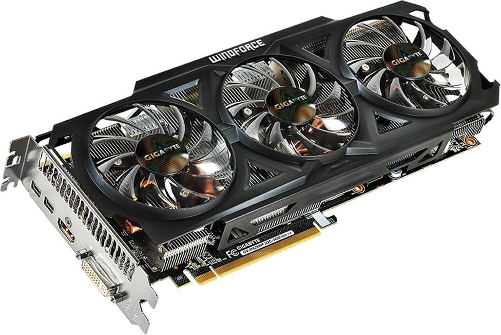 グラフィックボード・グラボ・ビデオカード GIGABYTE GV-R928WF3OC-3GD Radeon R9 280 Gigabyte Radeon R9 280 OC (GV-R928WF3OC-3GD) - Karta