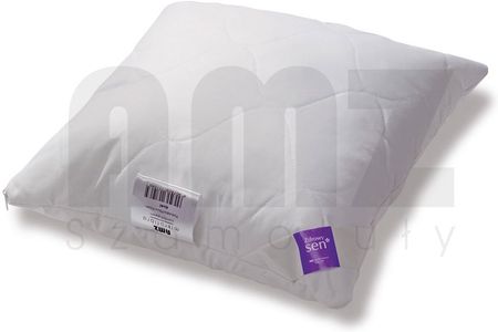 AMZ Synthetic Mikrofibra poduszka pikowana 40x60 Biały