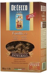 De Cecco FUSILLI 500g - Makaron Integrali