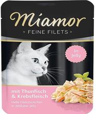 Miamor Feine Filets Tuńczyk Z Rakiami W Galaretce 6x100G