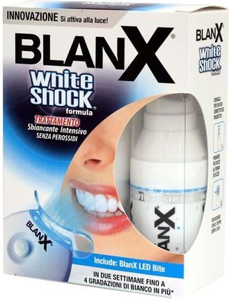 Blanx White Shock intensywny system wybielający 30ml + Blanx LED Bite
