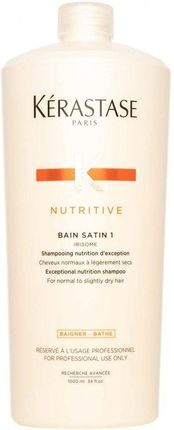 Kerastase Nutritive Irisome Bain Satin 1 Kąpiel odżywcza do włosów lekko suchych i uwrażliwionych 1000ml