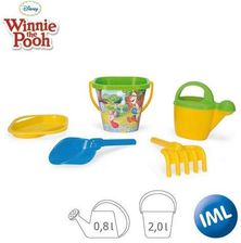 Wader Disney Komplet Do Piasku 5 Elementów Kubuś Puchatek 77141