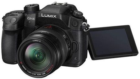 Aparat cyfrowy Panasonic Lumix DMC-GH4 Czarny Body bezlusterkowiec