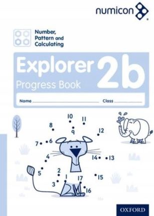 Numicon: Number Pattern and Calculating 2 Explorer Progress Book B (Pack of 30)