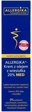 Krem Allergika z olejkiem z wiesiołka 20% na dzień i noc 100ml