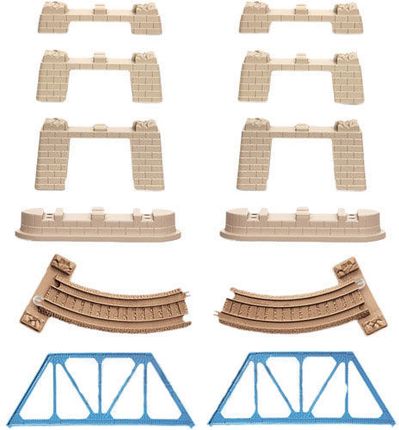 Fisher-Price Tomek Zestaw Torów Trackmaster Tory 11 El. T0209-BDP28
