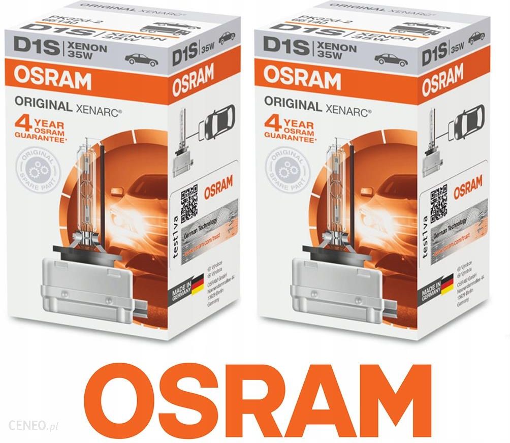 Żarowka samochodowa OSRAM D1S XENARC 66140 - Opinie i ceny na