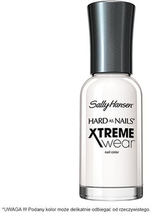Sally Hansen Hard As Nails Xtreme Wear Nail Color 11,8ml Pielegnacyny lakier do paznokci 300 White On