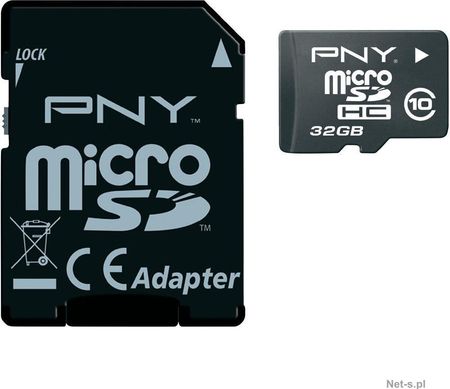 PNY Performance microSD 32GB Class 10 (SDU32G10PER-EF)
