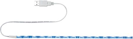 Paulmann USB-pasek LED 30cm 1,5W Niebieski 70456