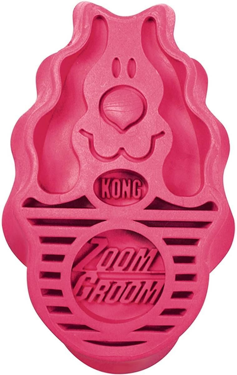 Kong Zoomgroom Zgrzebło Gumowe Dla Psa - zdjęcie 4 Kong Zoomgroom Zgrzebło Gumowe Dla Psa
