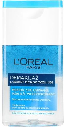 L'Oreal Paris Makeup Remover Eye Lip Waterproof Płyn do demakijażu 125 ml