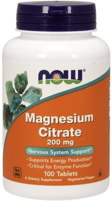 Now Foods Magnesium Citrate 200 mg