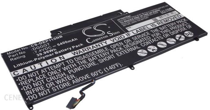 Bateria do laptopa Cameron Sino Dell Xps 11 Dgggt 5400Mah 39.96Wh Li