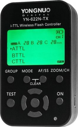 YONGNUO Wyzwalacz radiowy  -YN-622N-TX LCD