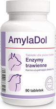 nowy DOLFOS Amyladol - enzymy trawienne dla psów i kotów 90tab.