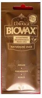 Biovax Naturalne oleje do włosów suchych i zniszczonych - maska 20 ml