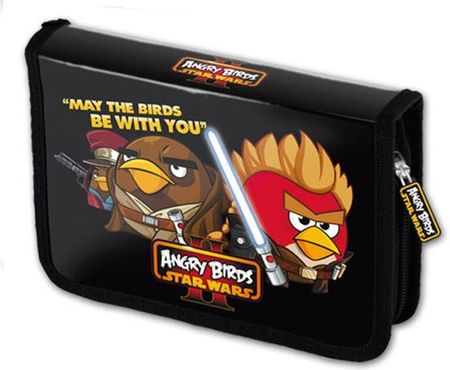 St Majewski Angry Birds Star Wars Piórnik Dwuklapkowy Bez Wyposażenia 290633