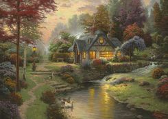 Zdjęcie Schmidt Puzzle 1000El. Thomas Kinkade Spokojny Nastrój - Opatowiec