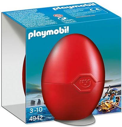 Playmobil Jajko Wielkanocne Pirat w Łódce 4942