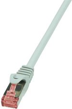 LogiLink Kabel sieciowy CAT 6 S/FTP AWG 27/7 RJ45 0.50 m Szary (52792021035)