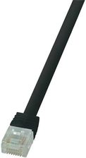 LogiLink Kabel sieciowy CAT 6 U/UTP AWG 24/7 RJ45 1 m Czarny (52792024395)