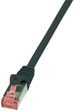 LogiLink Kabel sieciowy CAT 6 S/FTP AWG 27/7 RJ45 10 m Czarny (52792021196)