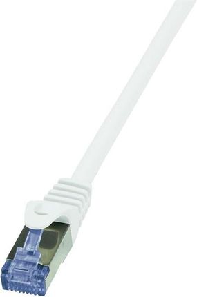 LogiLink Kabel sieciowy CAT 6A S/FTP AWG 26/7 RJ45 10 m Biały (52792020120)