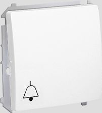 Zdjęcie Kontakt-Simon Basic Moduł Przycisk Dzwonek 16Ax 250V~ Zaciski Śrubowe Biały Bmd1A.01/11 - Będzin