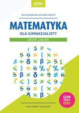 Zdjęcie Matematyka dla gimnazjalisty. Zbiór zadań (E-book) - Katowice