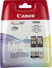 Canon Multi Pack iP2700 iP2702 MP240 MP250 MP260 MP270 MP280 MP480 MP490 MP495 MX320 MX330 MX340 MX350 (PG510/CL511)