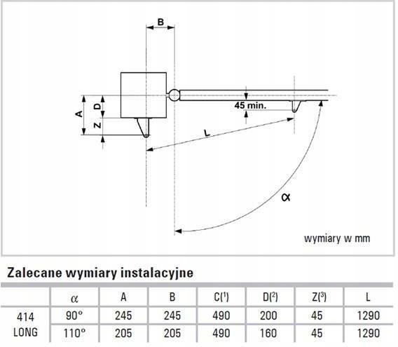 Faac 414 Long Zestaw - zdjęcie 3 Faac 414 Long Zestaw