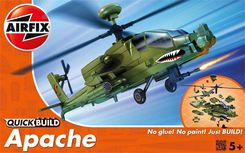 Helikopter Apache (seria Quick Build) Airfix J6004