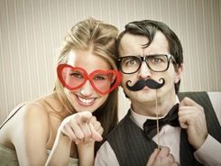 Zdjęcie Karteczki na patyczku "Wąsy", 6 szt. - Nowe Brzesko