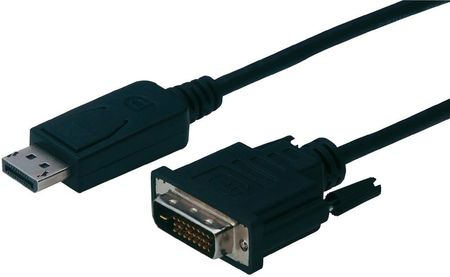 DisplayPort, DVI-Kabel przyłączeniowy złącze męskie DisplayPort do złącze męskie DVI 24+ (16032289081)