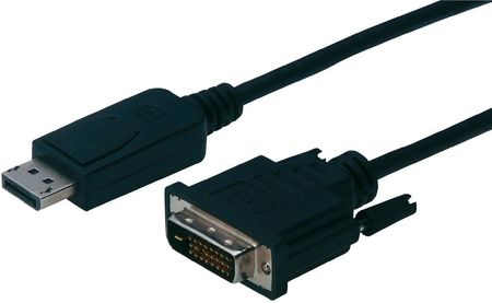DisplayPort, DVI-Kabel przyłączeniowy złącze męskie DisplayPort do złącze męskie DVI 24+ (16032289067)