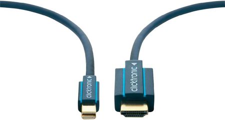 clicktronic DisplayPort, HDMI-Kabel przyłączeniowy złącze męskie mini-DisplayPort do złącze m (40849707445)
