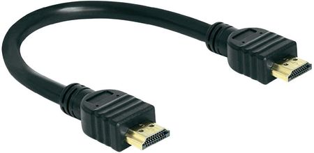 HDMI-Kabel przyłączeniowy złącze męskie HDMI do złącze męskie HDMI Czarny (43619833528)