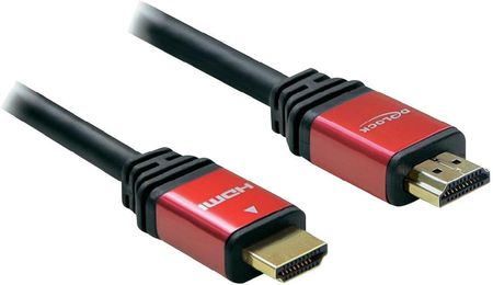 HDMI-Kabel przyłączeniowy złącze męskie HDMI do złącze męskie HDMI Czerwony, Czarny (43619843343)