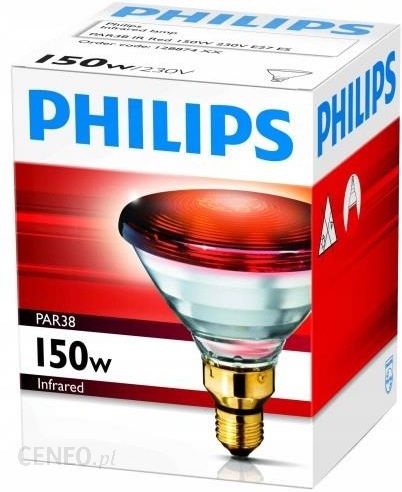 Philips PAR38 IR 150W E27 230V Red 1CT 8711500128874