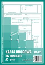 Zdjęcie Lemi Druk Karta Drogowa Sm-101 A5 Stara - Brzeziny