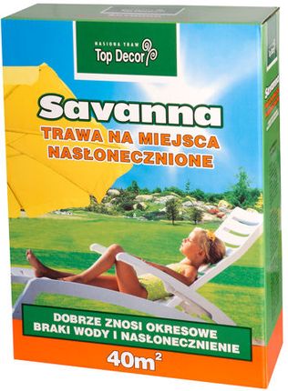 Top Decor Savanna Trawa Na Miejsca Nasłonecznione 1Kg Karton Td9815