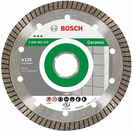Bosch Diamentowa tarcza tnąca Best for Ceramic Extra-Clean Turbo 230 x 22,23 x 1,8 x 7 mm 2608603597