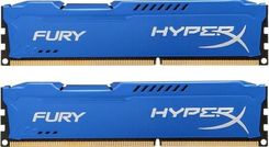Pamięć RAM Kingston HyperX Fury Blue 16GB (2x8GB) DDR3 1600MHz CL10 (HX316C10FK2/16) - zdjęcie 1