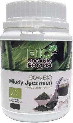 Bio Organic Foods Pakiet 100% Bio Jęczmień Młody Zielony 135G