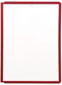 Durable Sherpa Panel Informacyjny A4 Pp Czerwony (560603)