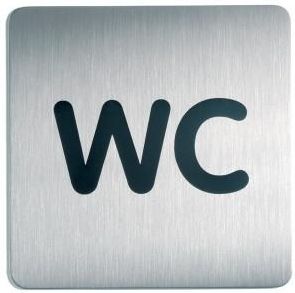 Durable Tabliczka 150X150 Mm Symbol: Wc (495723)