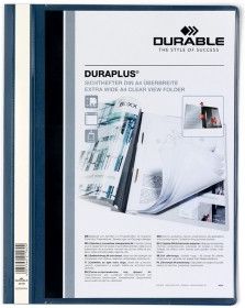 Durable Duraplus, Skoroszyt Prezentacyjny A4, Okładka=Kieszeń (257907)